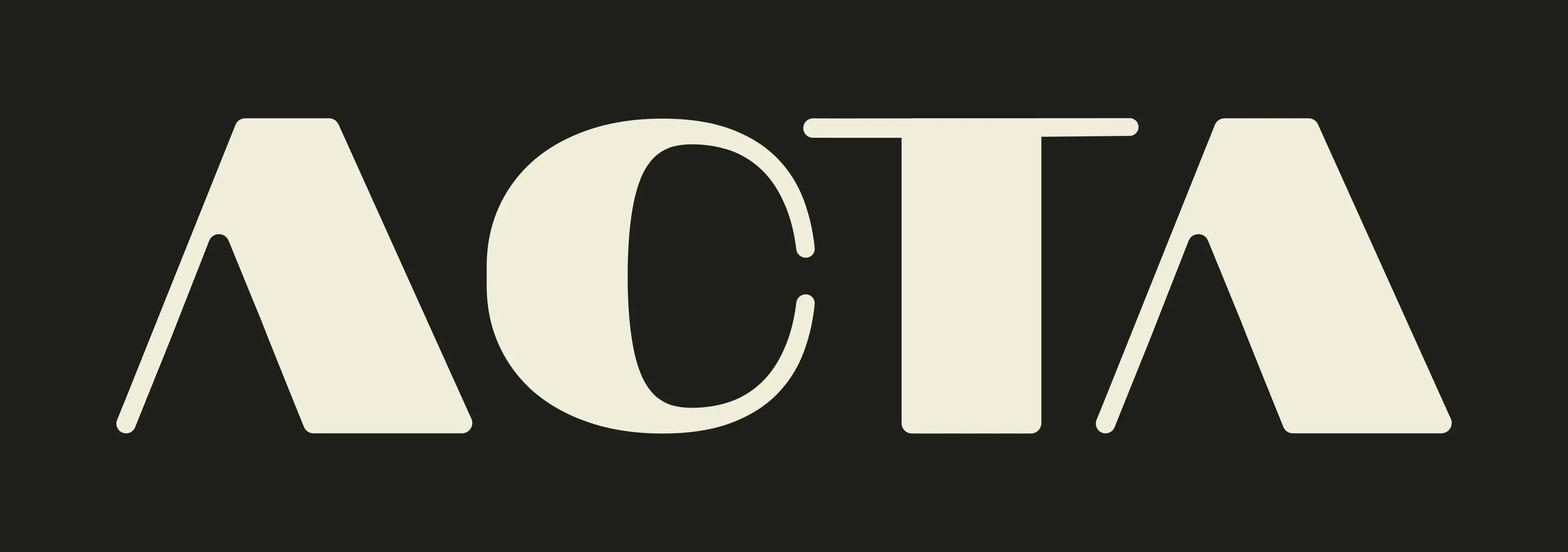 Logo on near-black