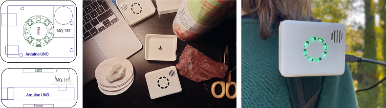 The case in which we placed the hardware