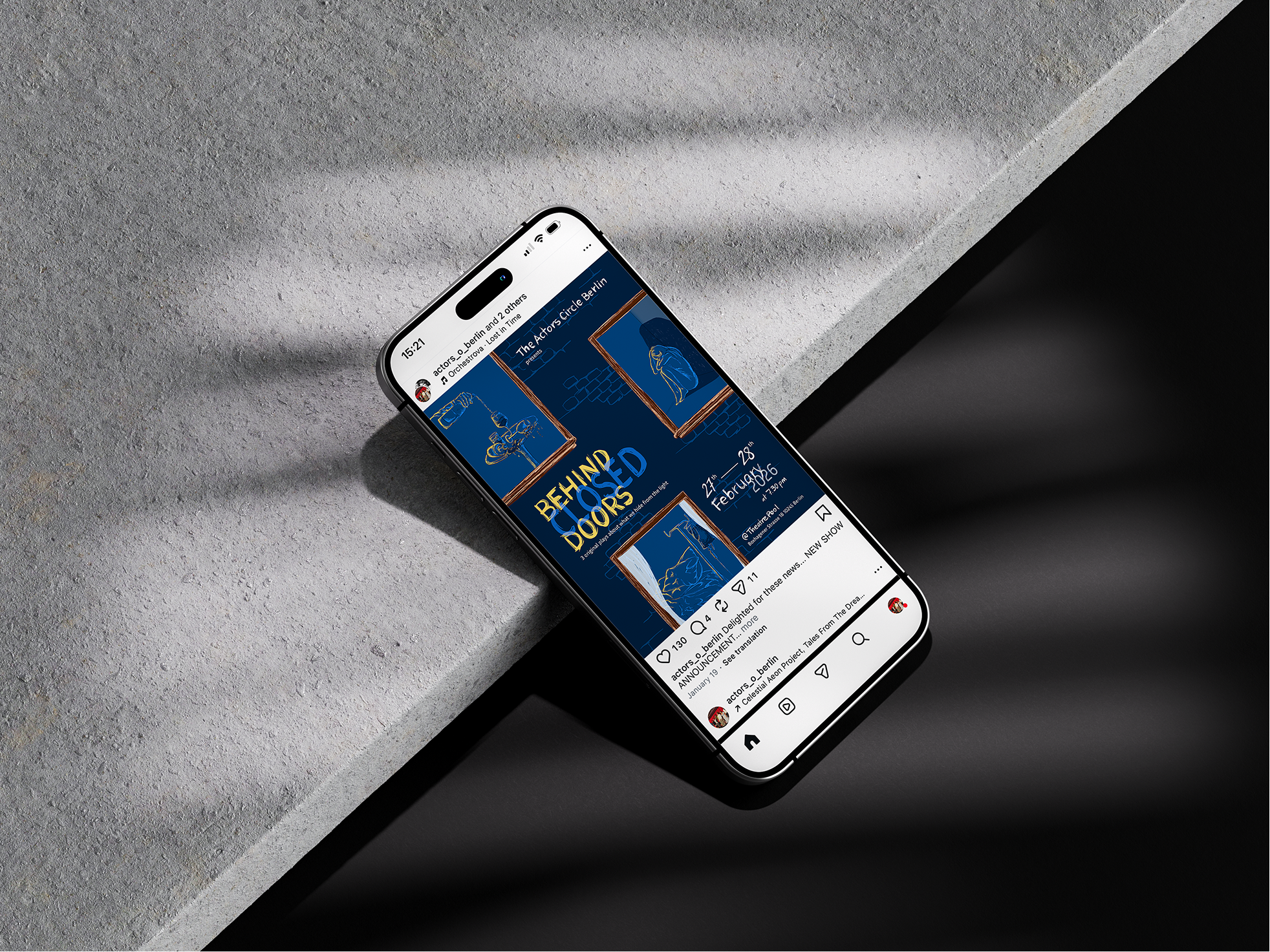 Instagram post mockup