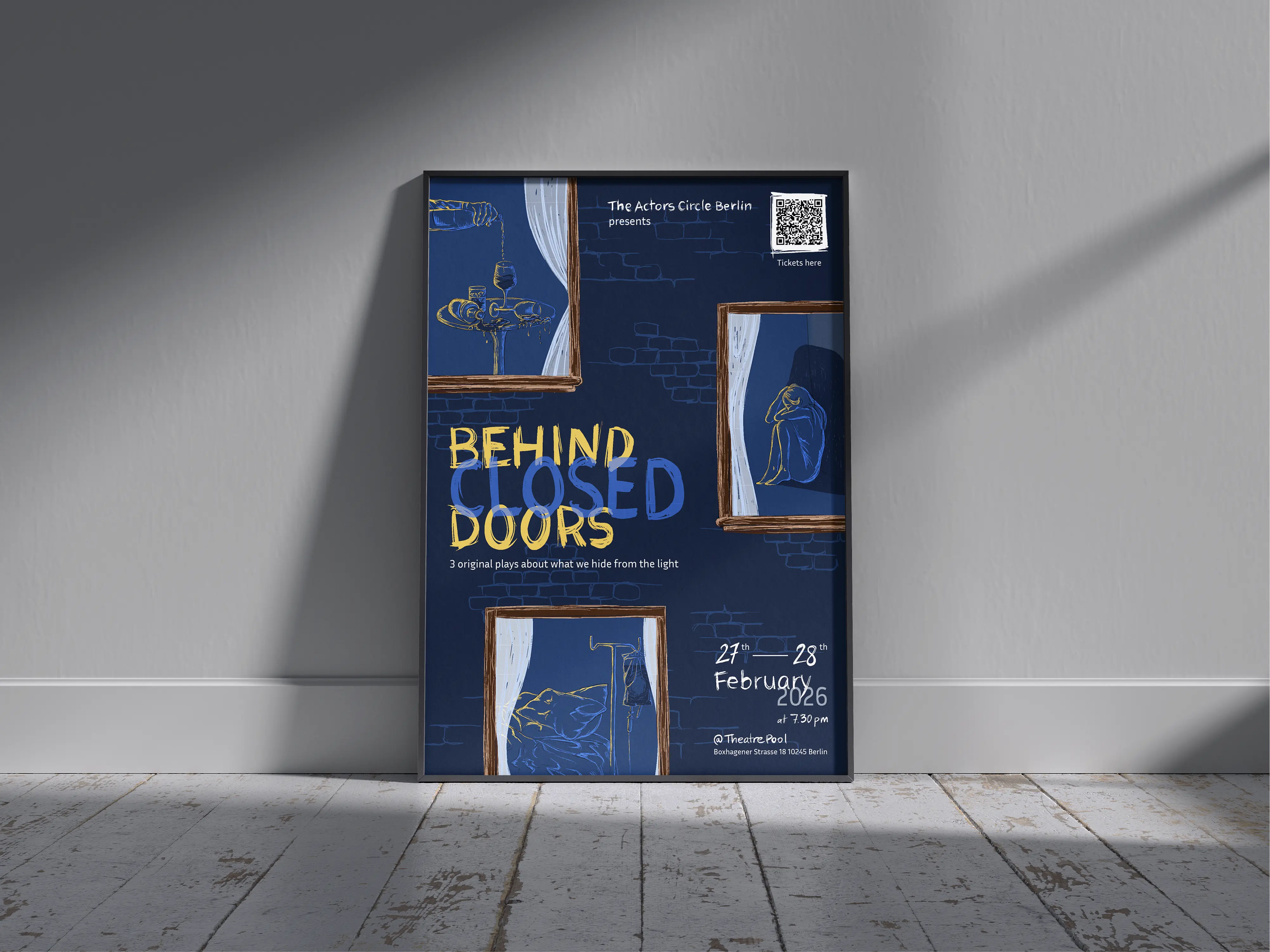Final poster — Behind Closed Doors