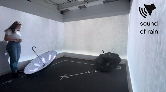 The setting of the user testing