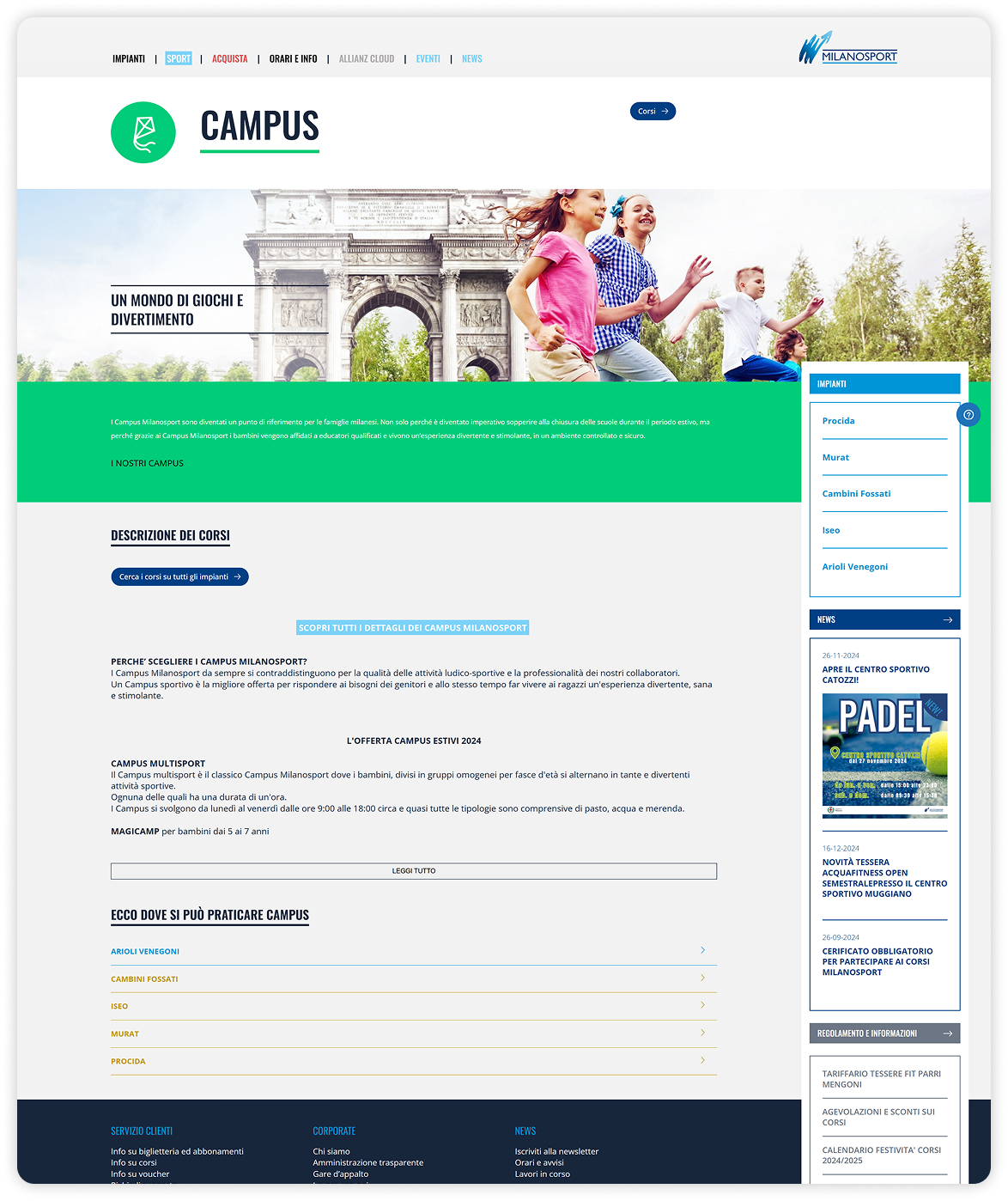 Summercamps before