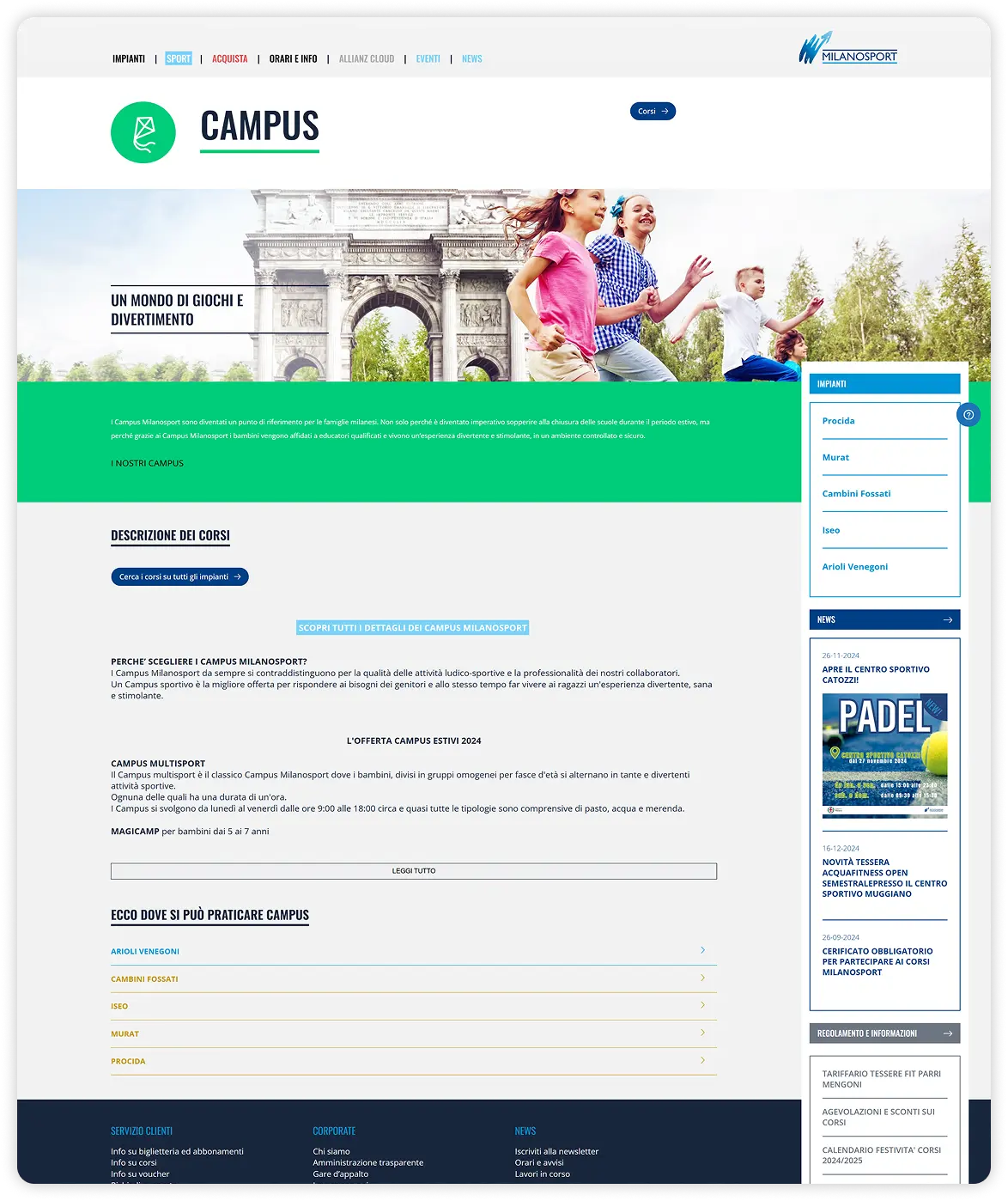 Summercamps — before