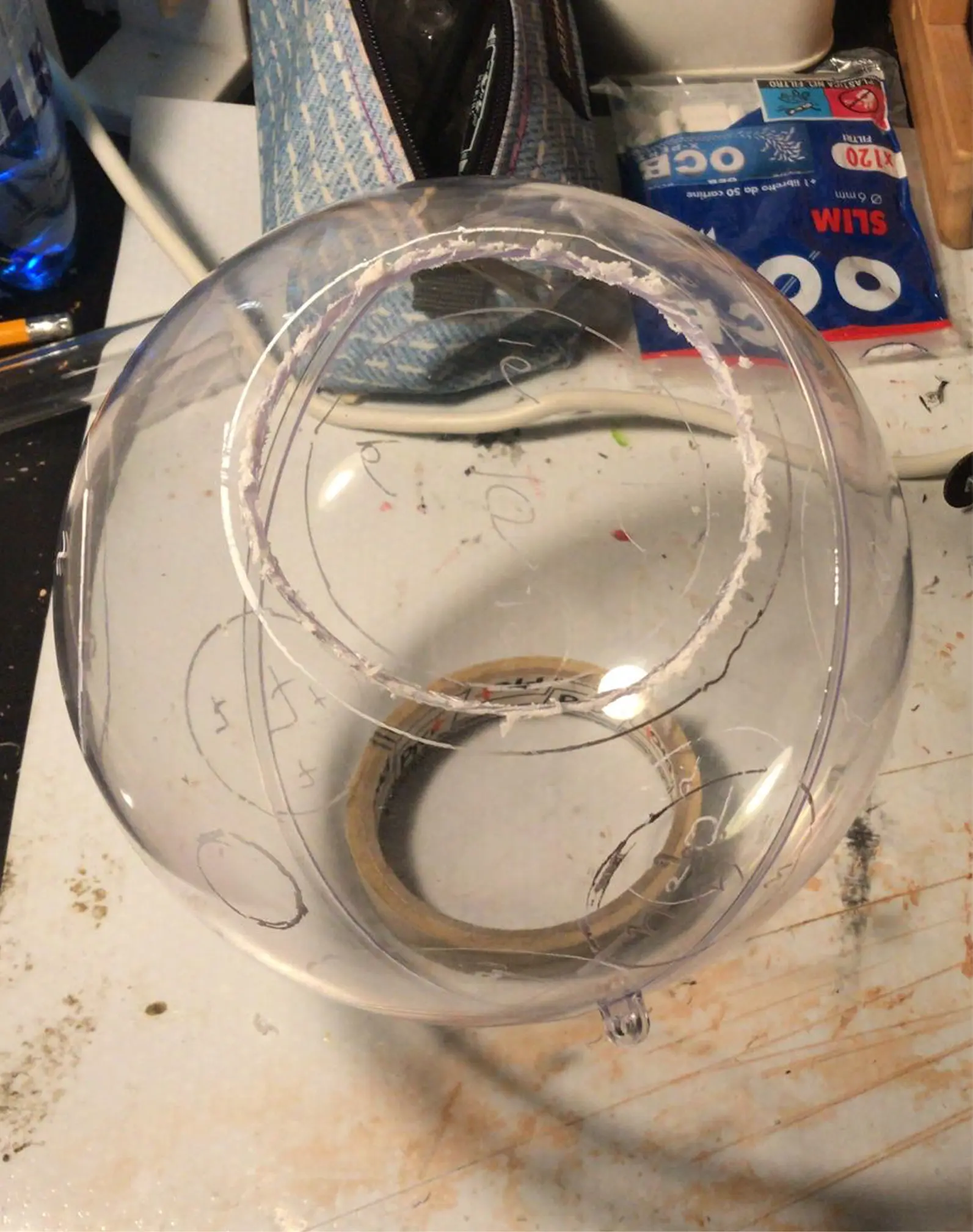 Prototyping process — early build