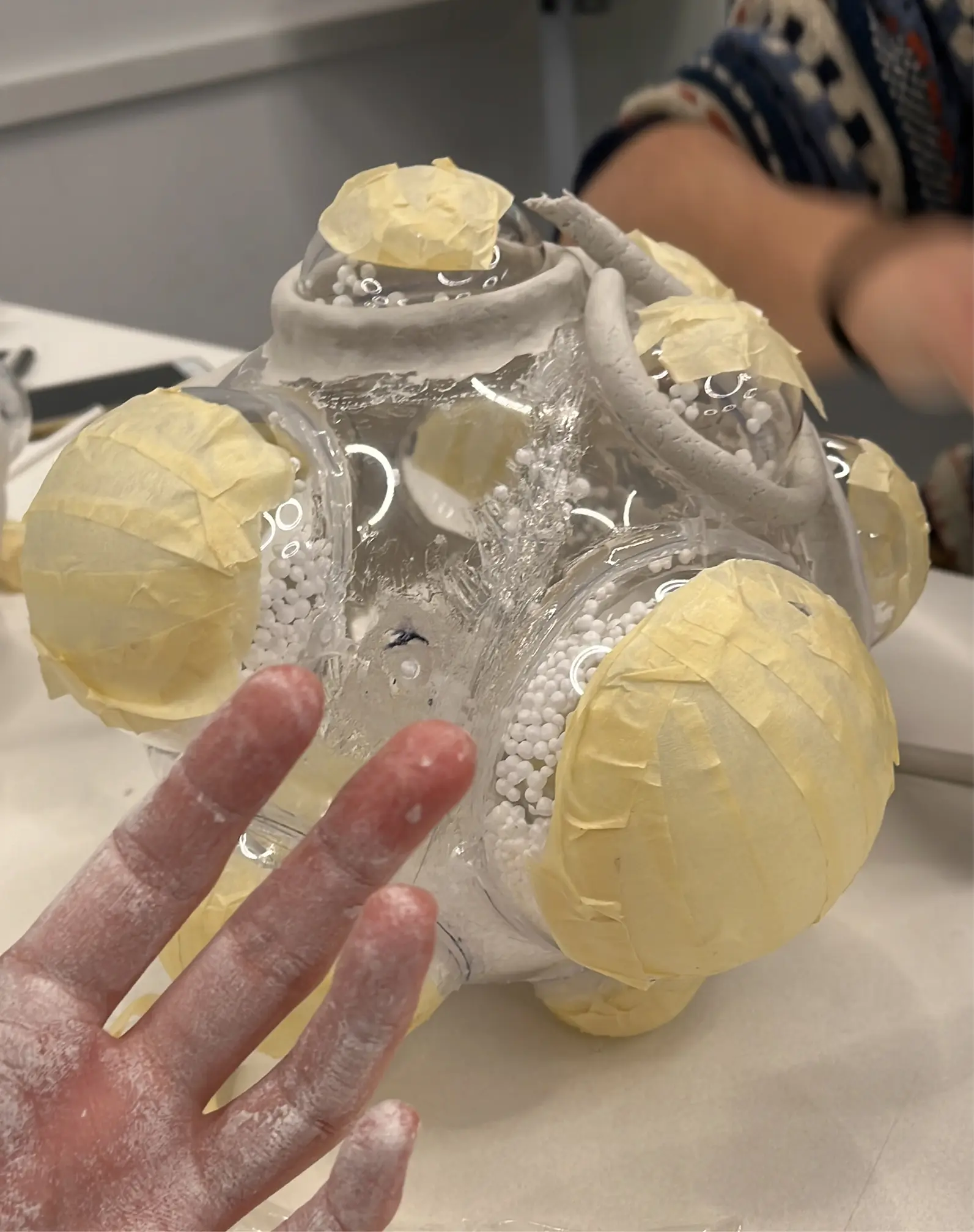 Prototyping process — final setup