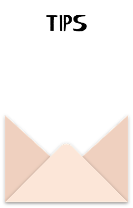 Envelope with tip