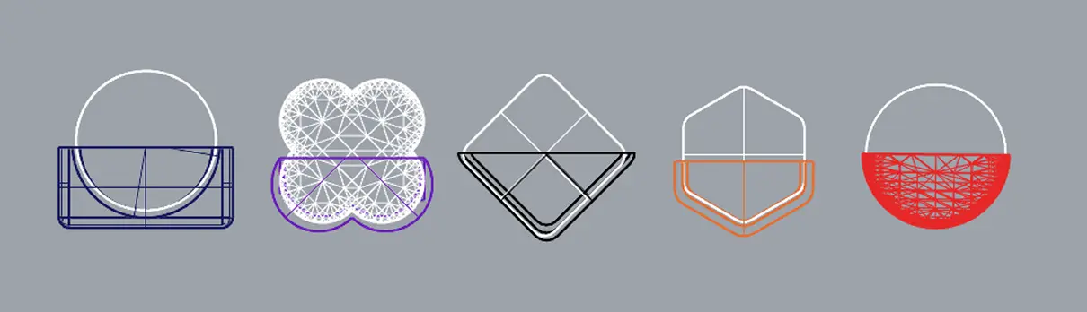 Rhino 3D model of Tap & Know pin
