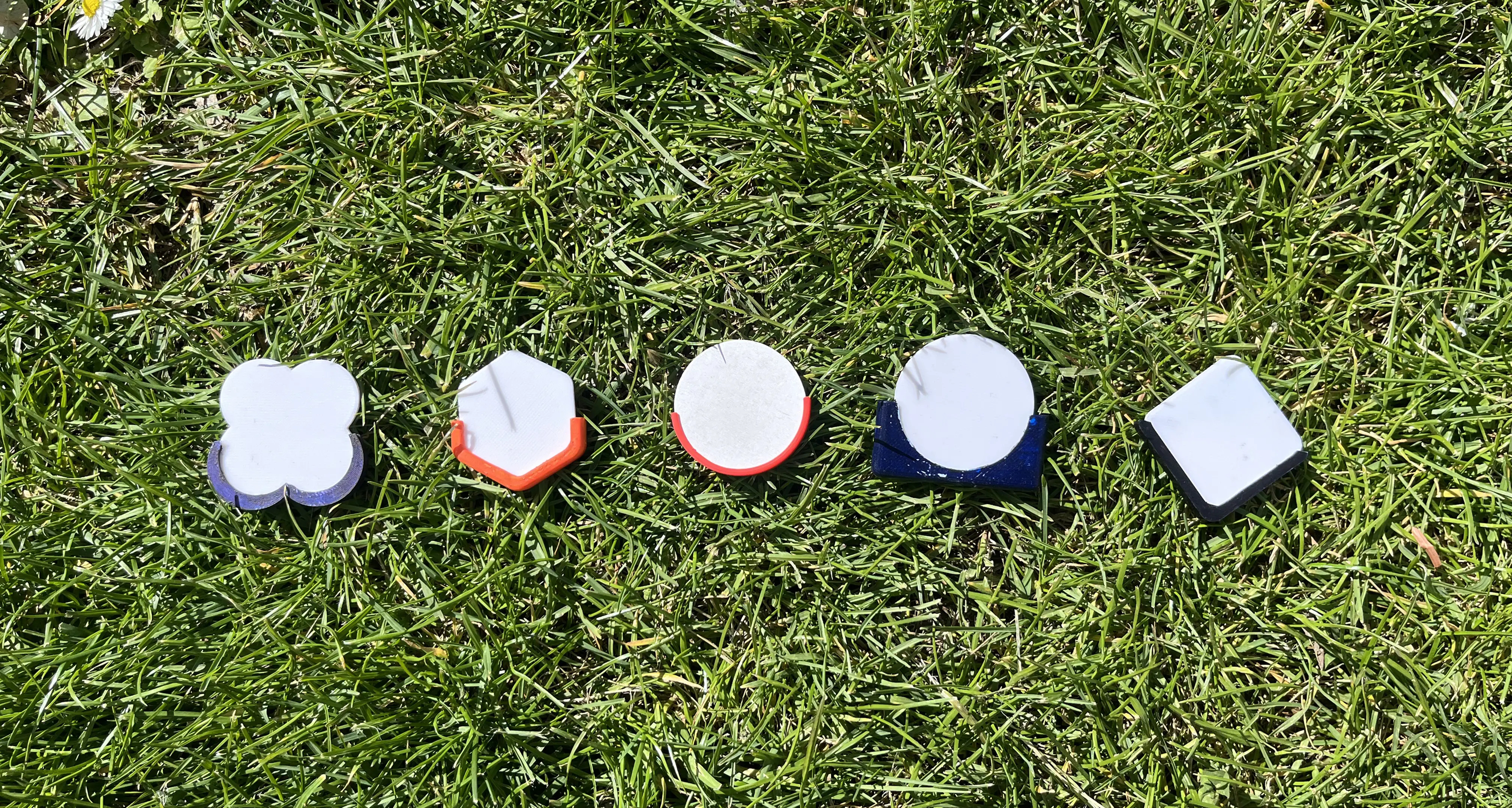 3D printed prototypes in PLA