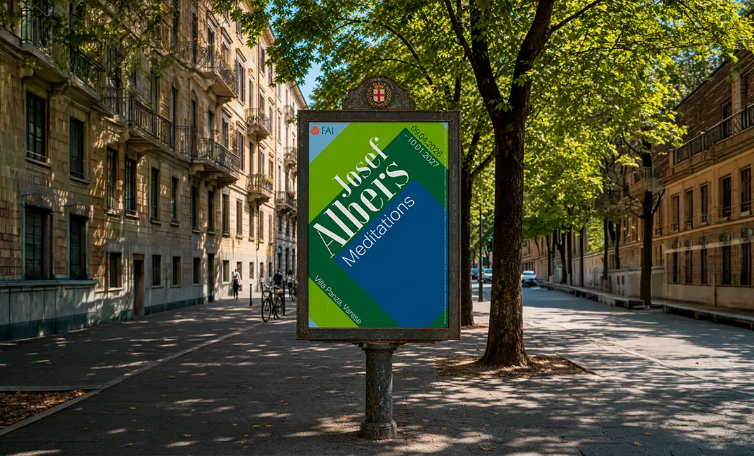 Homage to Albers poster mockup